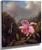 Fighting Hummingbirds With Pink Orchid By Martin Johnson Heade