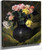 Flowers By William Merritt Chase By William Merritt Chase
