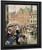 From Hojbro Plads By Paul Gustave Fischer By Paul Gustave Fischer