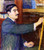 Georges De Mire At The Easel By Roger De La Fresnaye