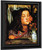 Girl At Lattice By Dante Gabriel Rossetti