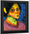 Girl In Bonnet By Alexei Jawlensky By Alexei Jawlensky