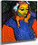 Girl With Green Face By Alexei Jawlensky By Alexei Jawlensky