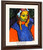 Girl With Green Face By Alexei Jawlensky By Alexei Jawlensky