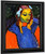 Girl With Green Face By Alexei Jawlensky By Alexei Jawlensky