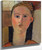 Girl With Red Hair By Amedeo Modigliani By Amedeo Modigliani