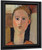 Girl With Red Hair By Amedeo Modigliani By Amedeo Modigliani