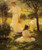 Girls In The Garden By Frank W. Benson By Frank W. Benson