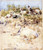 Goats On A Hillside Tangier By Joseph Crawhall