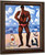 Canuck Yankee Lumberjack At Old Orchard Beach, Maine By Marsden Hartley