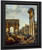 Landscape With The Arch Of Constantine By Giovanni Paolo Panini By Giovanni Paolo Panini