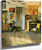 Madame Josse Hessel In Vuillard's Studio By Edouard Vuillard