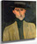 Man Witih Hat By Amedeo Modigliani By Amedeo Modigliani