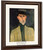 Man Witih Hat By Amedeo Modigliani By Amedeo Modigliani