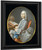 Miniature Portrait Of Cesar François Cassini De Thury By Jean Marc Nattierfrench,