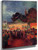 Carnival At Night In Croisic By Ferdinand Du Puigaudeau