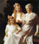 Mrs. Henry Harrison Proctor With Barbara And Frances By Frank W. Benson By Frank W. Benson