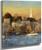 Newport, October Sundown By Frederick Childe Hassam By Frederick Childe Hassam