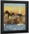 Newport, October Sundown By Frederick Childe Hassam By Frederick Childe Hassam