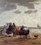 On The Beach, Dieppe By Eugene Louis Boudin By Eugene Louis Boudin