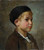 Portrait Of A Boy With Cap By Albert Anker