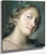 Portrait Of A Poetess Crowned With A Laurel Wreath By Rosalba Carriera By Rosalba Carriera