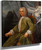 Portrait Of A Seated Gentleman, Three Quarter Length, Wearing A Green Jacket By Jacopo Amigoni By Jacopo Amigoni