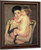 Reine Lefebvre Holding A Nude Baby by Mary Cassatt