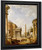 Roman Landscape With The Pantheon By Giovanni Paolo Panini By Giovanni Paolo Panini
