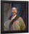 Self Portrait In Chinese Robe By Leon Jan Wyczolkowski