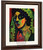 Sicilain Woman With Green Shawl By Alexei Jawlensky By Alexei Jawlensky