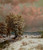 Snow Scene By William Mason Brown