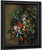 Study Of Flowers In A Glass Vase By John Constable By John Constable