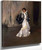 The Black Cape By Alfred Henry Maurer By Alfred Henry Maurer