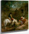 The Drinking Trough A Scene In Brittany By Frederick Goodall By Frederick Goodall