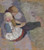 Two Children Sitting On A Meadow By Paula Modersohn Becker