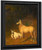 Two White Antelopes By Jacques Laurent Agasse By Jacques Laurent Agasse