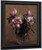 Vase Of Peonies By Henri Fantin Latour By Henri Fantin Latour