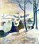 Village In The Snow By Paul Gauguin By Paul Gauguin