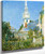 White Church At Newport By Frederick Childe Hassam By Frederick Childe Hassam
