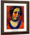 Woman's Head By Alexei Jawlensky By Alexei Jawlensky