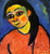 Woman In Red Blouse By Alexei Jawlensky By Alexei Jawlensky