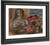 Clytie And Autumn Leaves By Mark Gertler Art Reproduction