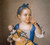 Girl With Doll, Daughter Of The Painter And Godchild Of Maria Theresia By Jean Etienne Liotard