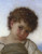 Child's Head, Study For The Cup Of Milk By William Bouguereau