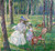Mother And Child In The Park By Henri Lebasque By Henri Lebasque