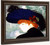 Red Haired Woman With A Blue Hat By Louis Anquetin