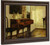 Sunlight In Livingroom By Carl Vilhelm Holsoe Sunlight In Livingroom By Carl Vilhelm Holsoe