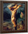 Christ On The Cross3 By Eugene Delacroix