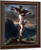 Christ On The Cross By Eugene Delacroix